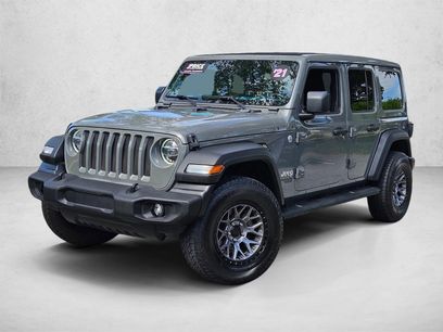 Used 2021 Jeep Wrangler Unlimited Sport w/ Sun And Sound Package