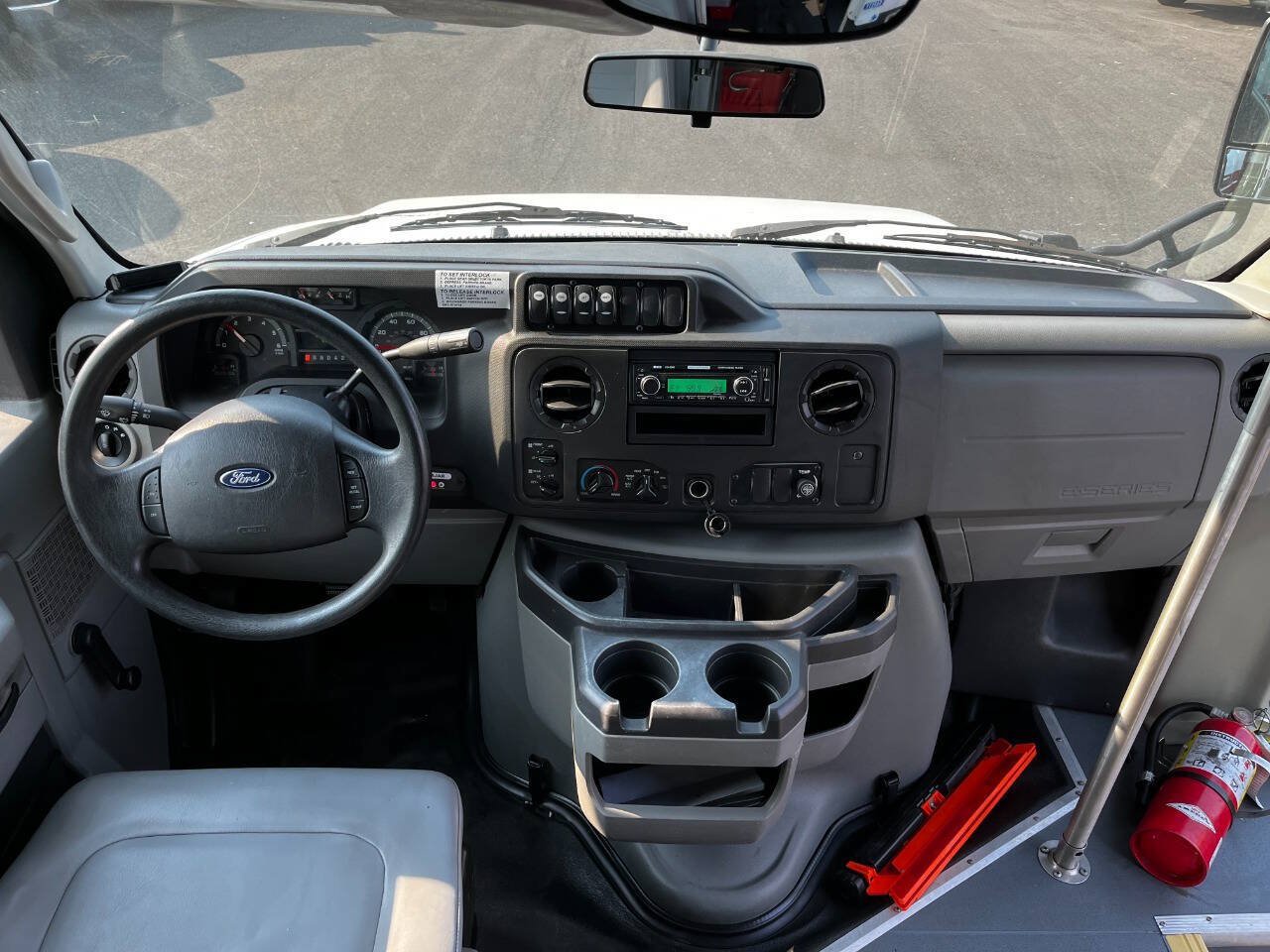 Used 2016 Ford E-450 and Econoline 450 Super Duty w/ Shuttle Bus Prep Package RWD image 12