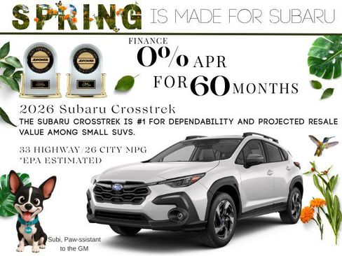 New 2026 Subaru Crosstrek 2.0i Premium AWD/4WD image 9