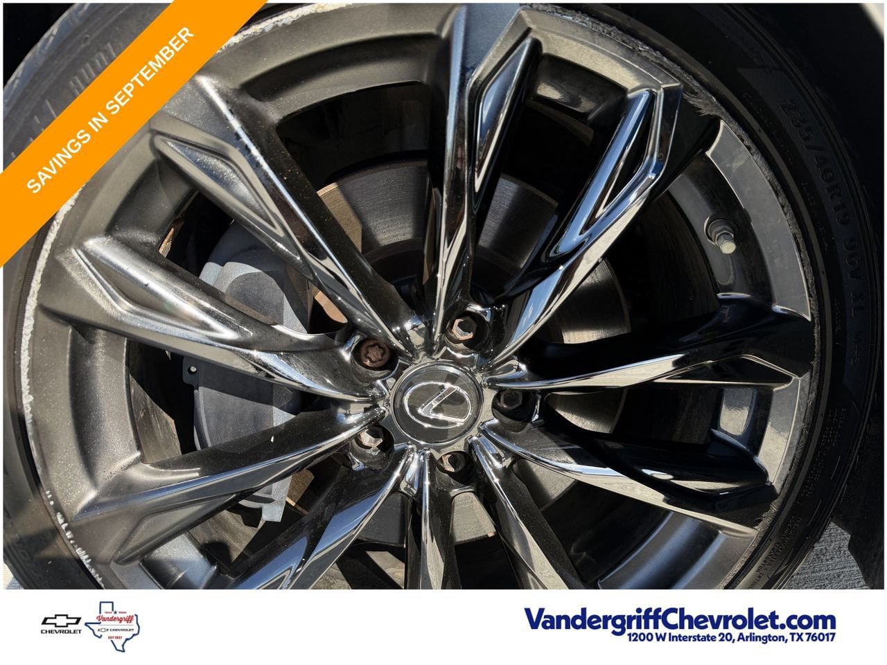 Used 2021 Lexus IS 350 F Sport w/ Accessory Package RWD image 9