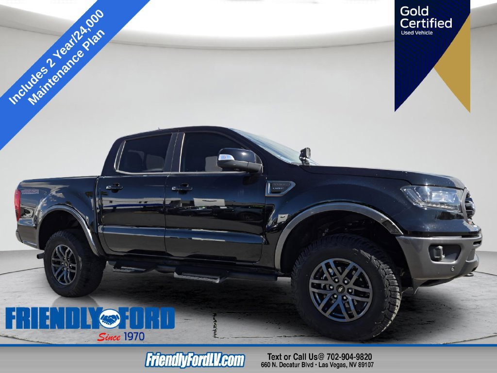 Certified 2021 Ford Ranger Lariat w/ Tremor Off-Road Package AWD/4WD image 1