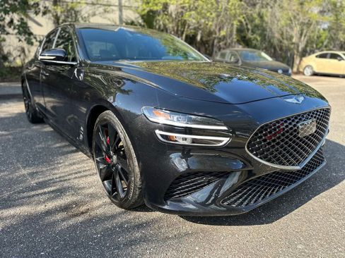 Used 2023 Genesis G70 3.3T w/ Sport Prestige Package RWD image 2