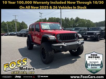 New 2025 Jeep Wrangler Willys