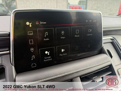 Used 2022 GMC Yukon SLT w/ SLT Premium Package AWD/4WD image 26