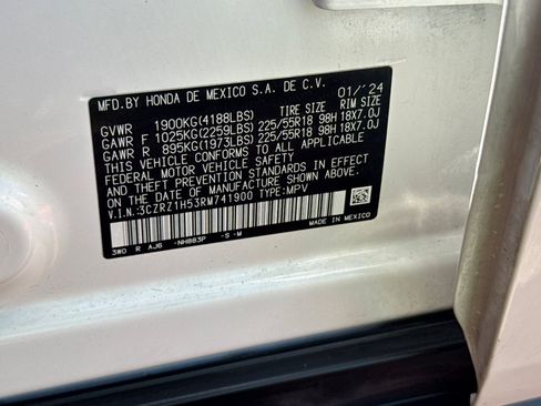 Certified 2024 Honda HR-V Sport image 28