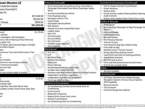 Used 2009 Nissan Murano LE image 57