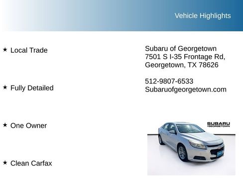 Used 2015 Chevrolet Malibu LT image 9