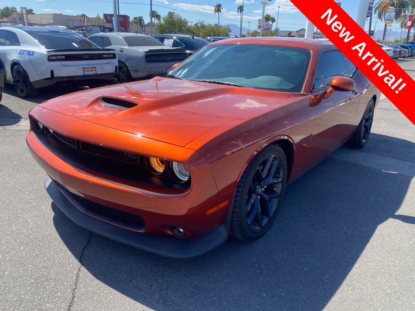 Used 2021 Dodge Challenger R/T w/ Blacktop Package RWD image 1