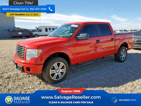 Used 2014 Ford F150 STX w/ Equipment Group 201A Mid image 1