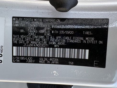 Used 2021 Lexus RX 350L Luxury image 16