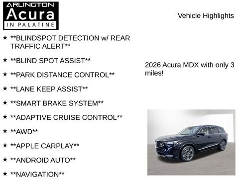 New 2026 Acura MDX w/ Advance Package image 7