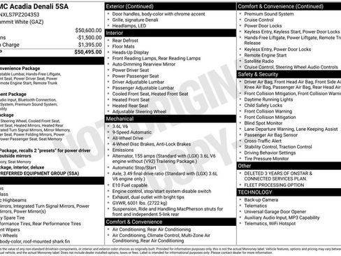 Certified 2023 GMC Acadia Denali AWD/4WD image 4