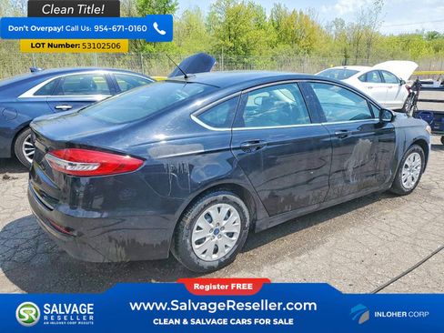 Used 2019 Ford Fusion S FWD image 4