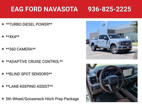 New 2026 Ford F250 King Ranch w/ Chrome Package AWD/4WD image 8