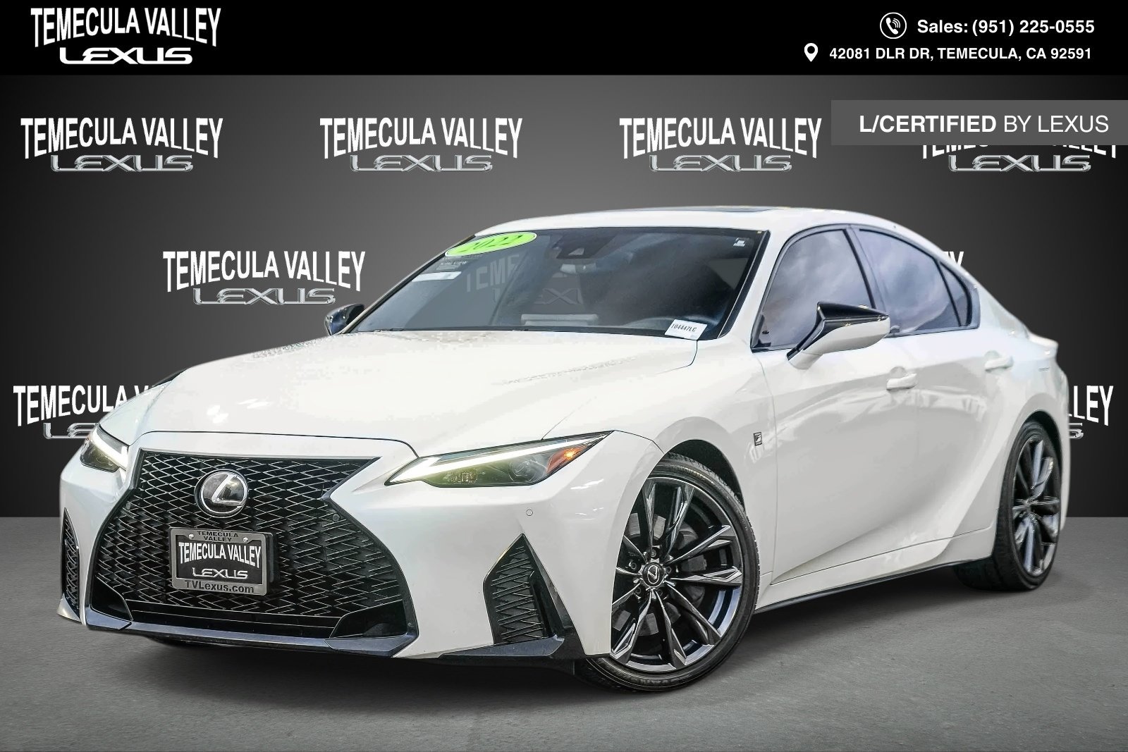Certified 2022 Lexus IS 350 F Sport w/ Navigation Package RWD image 1