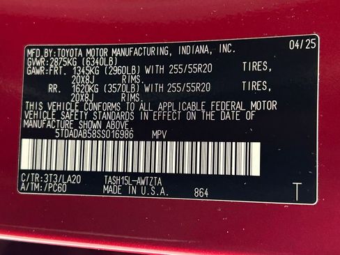 Used 2025 Toyota Grand Highlander AWD Hybrid image 42