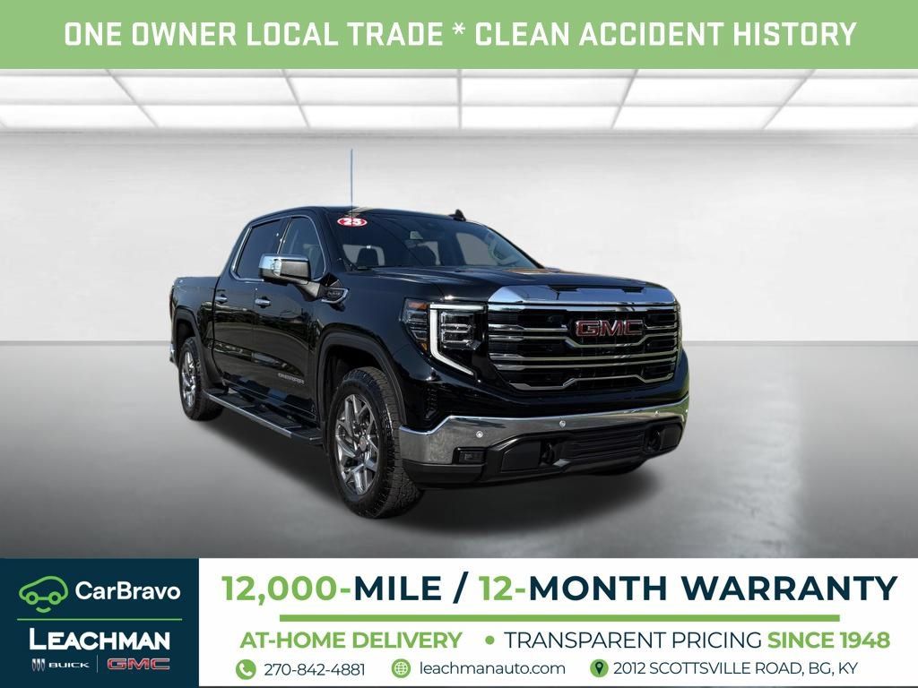Certified 2025 GMC Sierra 1500 SLT w/ SLT Premium Plus Package AWD/4WD 360° Tour