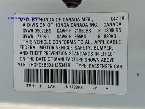 Used 2018 Honda Civic EX-T image 28