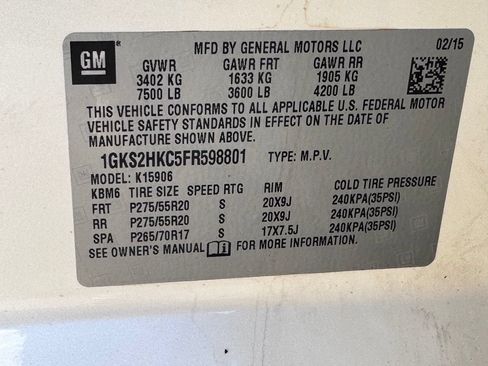 Used 2015 GMC Yukon XL SLT w/ Open Road Package AWD/4WD image 48