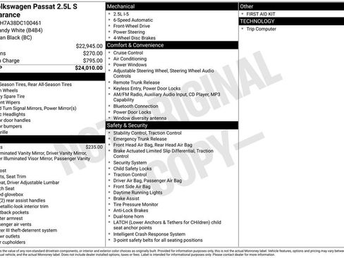 Used 2013 Volkswagen Passat 2.5 S image 27