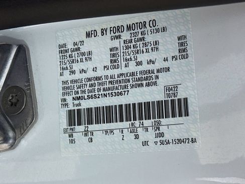 Used 2022 Ford Transit Connect XL w/ Trailer Tow Package FWD image 33