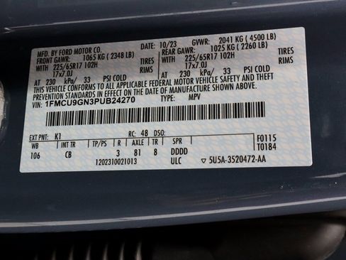 Certified 2023 Ford Escape Active image 33