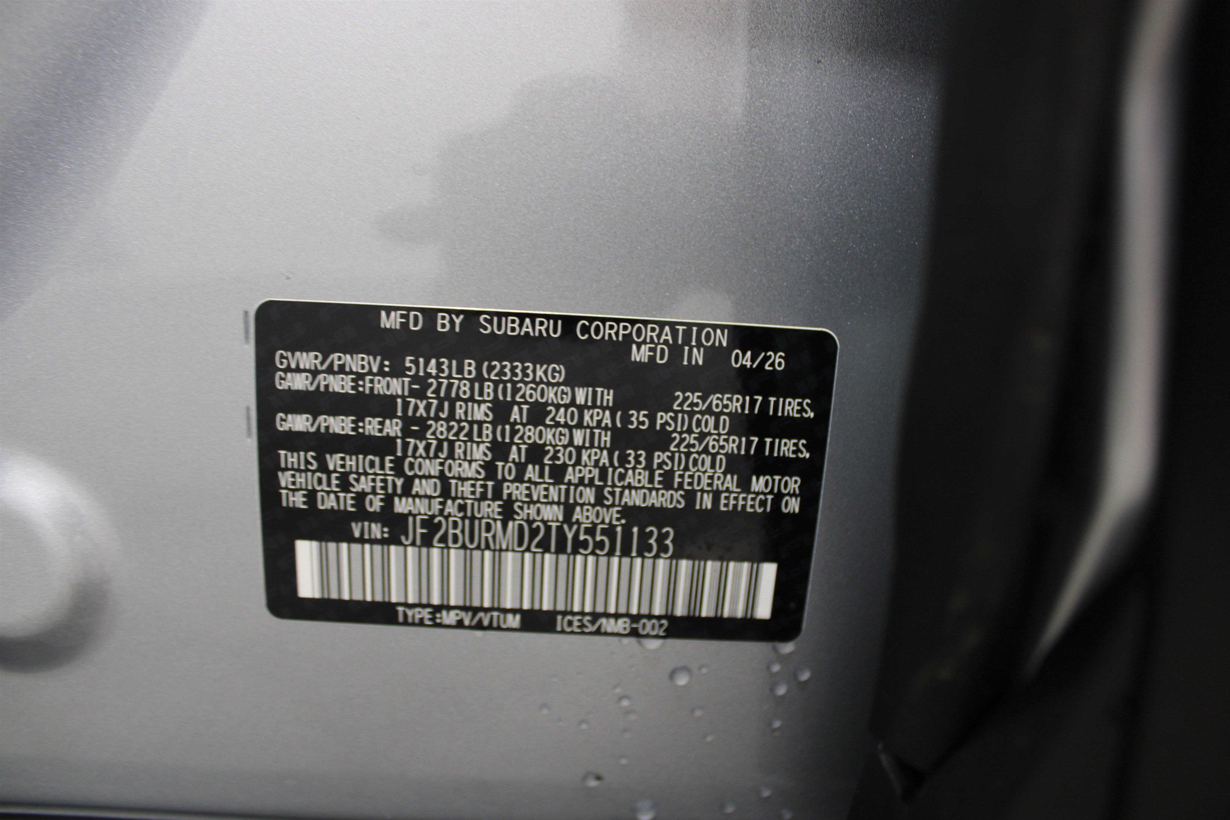 New 2026 Subaru Outback Wilderness AWD/4WD image 37