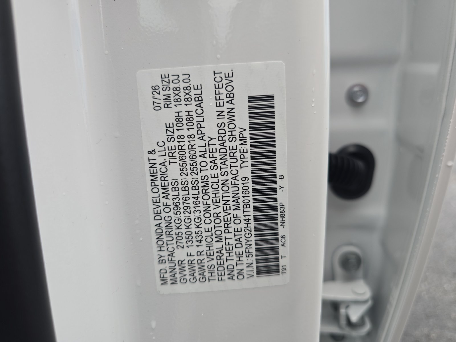 New 2026 Honda Pilot EX-L image 29
