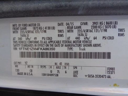 Used 2015 Ford Transit 150 150 3dr SWB Low Roof Cargo Van image 29