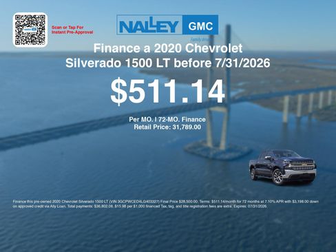 Used 2020 Chevrolet Silverado 1500 LT w/ Texas Edition RWD image 3