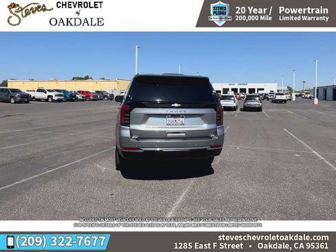 Certified 2025 Chevrolet Tahoe LT AWD/4WD image 10