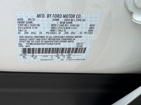 New 2026 Ford Explorer Active image 18