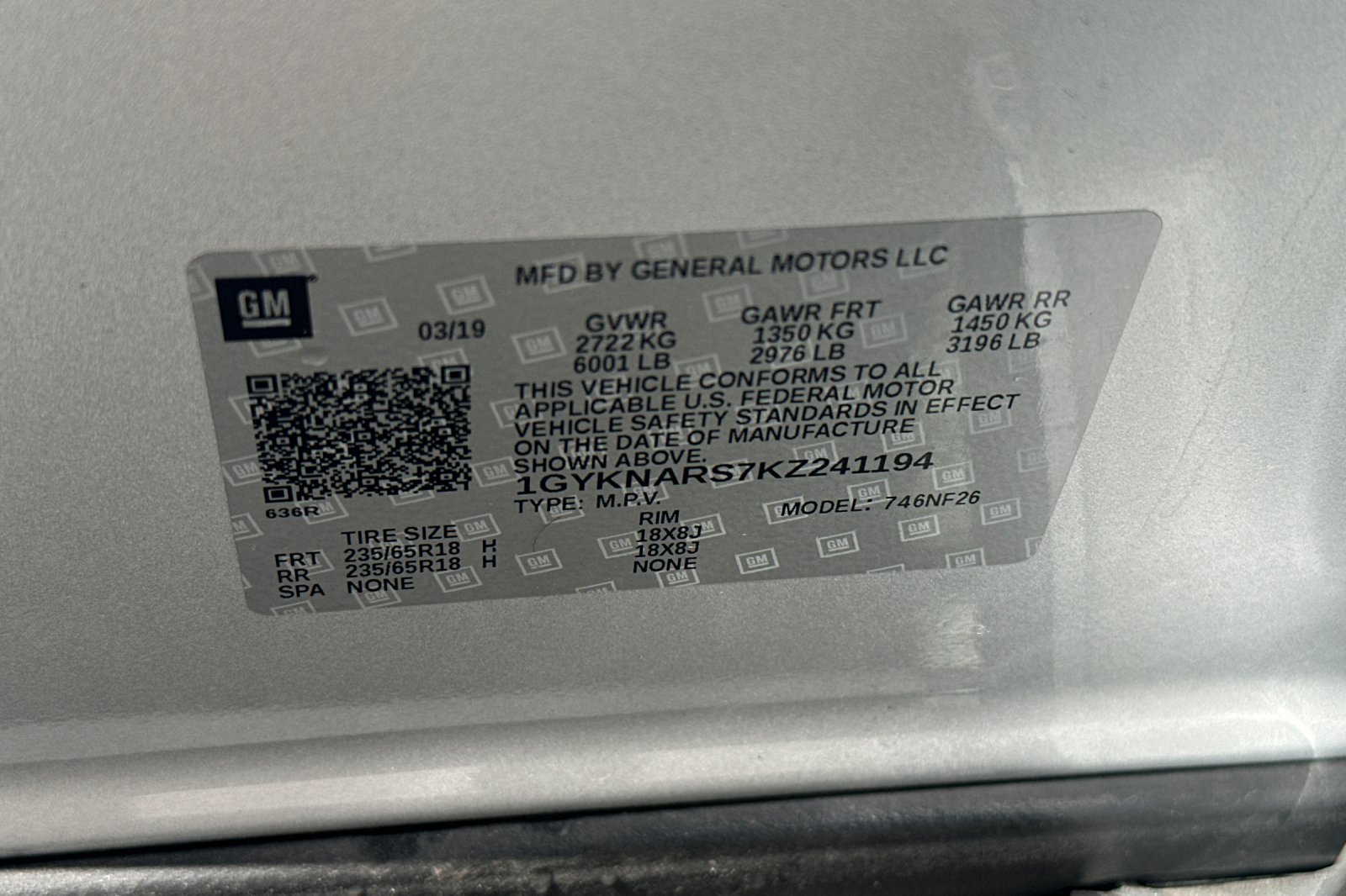 Used 2019 Cadillac XT5 FWD image 39