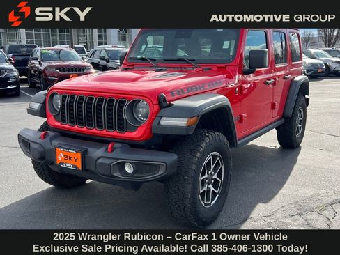 Used 2025 Jeep Wrangler Unlimited Rubicon image 2