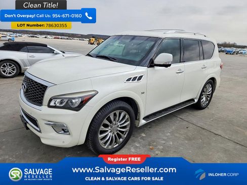 Used 2015 INFINITI QX80 w/ 22" Wheel Package image 1