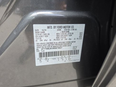 Used 2024 Ford Maverick XLT w/ Equipment Group 300A Standard AWD/4WD image 33