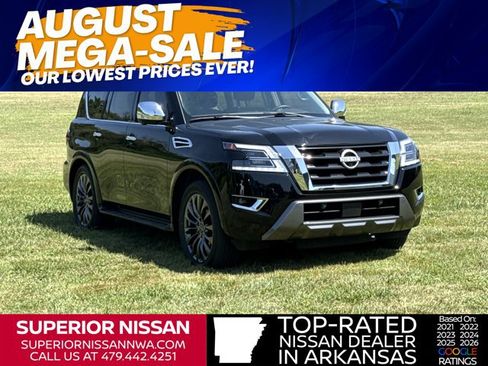 Certified 2024 Nissan Armada Platinum w/ Cargo Package AWD/4WD image 1