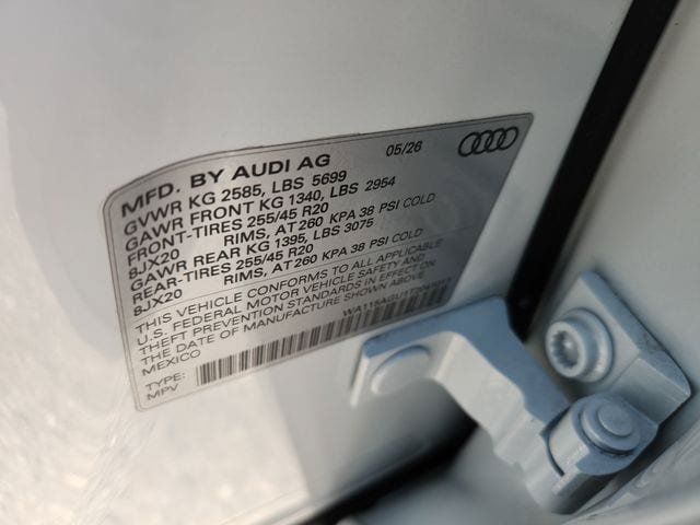 New 2026 Audi SQ5 Premium AWD/4WD image 30