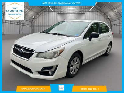 Used 2016 Subaru Impreza 2.0i