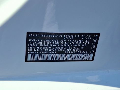 Certified 2022 Volkswagen Jetta Sport image 26