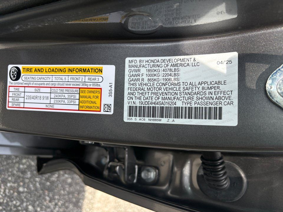 Certified 2025 Acura Integra A-Spec w/ Technology Package FWD image 39