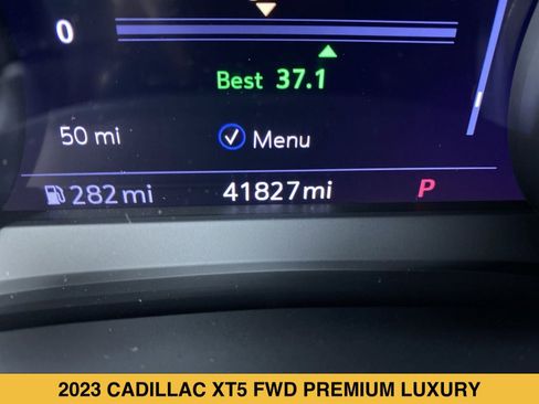 Certified 2023 Cadillac XT5 Premium Luxury w/ Technology Package FWD image 4