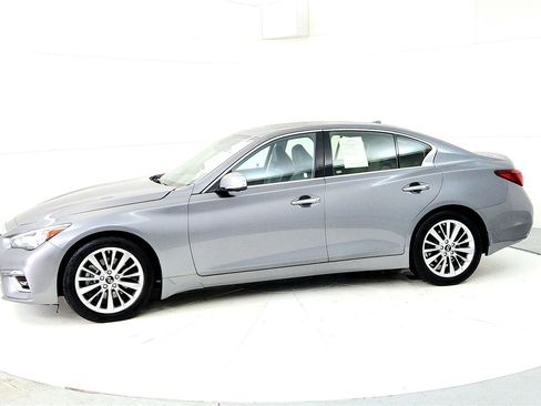 Used 2021 INFINITI Q50 Luxe w/ Seat & Sound Package image 3