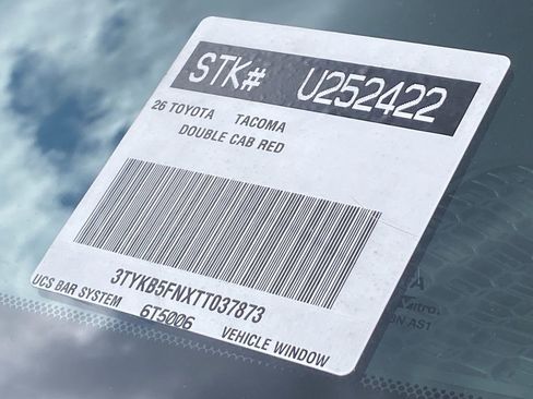 Certified 2026 Toyota Tacoma SR5 RWD image 38