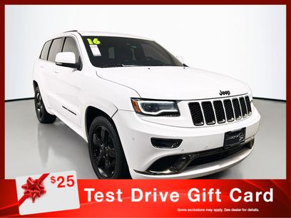 Used 2016 Jeep Grand Cherokee High Altitude