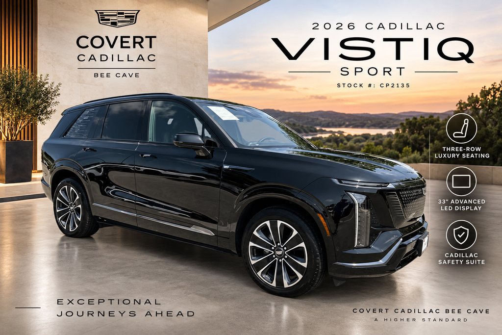 Used 2026 Cadillac Vistiq Sport w/ LPO, Floor Liner Package AWD/4WD 360° Tour