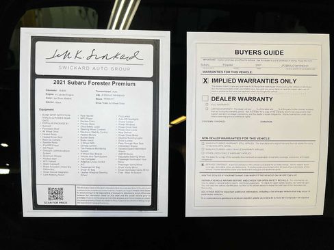 Used 2021 Subaru Forester Premium w/ Popular Package #1 AWD/4WD image 43