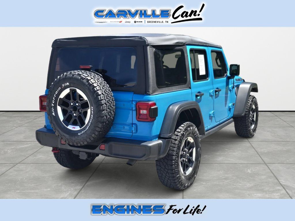 Used 2021 Jeep Wrangler Unlimited Rubicon w/ LED Lighting Group AWD/4WD image 4