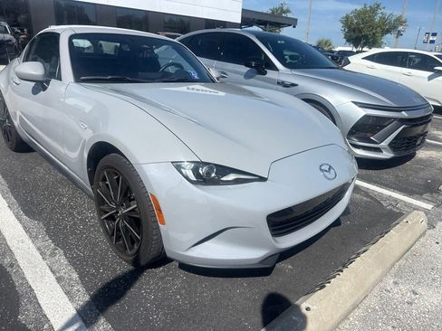 Certified 2024 MAZDA MX-5 Miata RF Grand Touring w/ Weather Package RWD image 2