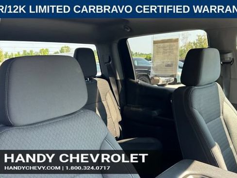 Certified 2023 Chevrolet Silverado 1500 Custom w/ LPO, Dark Essentials Package AWD/4WD image 45